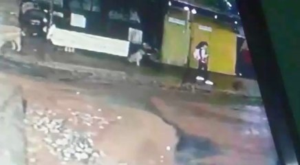 Circuito cerrado capta momento de intento de hurto