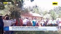 Video: Niña de tres años fue encontrada muerta