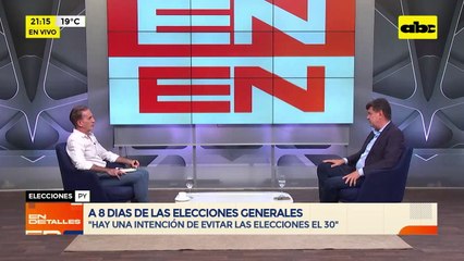 Efraín Alegre: “Algunos dicen que soy autoritario, no, yo soy firme, no soy autoritario’'