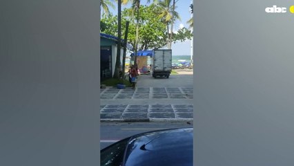 Emboscada De Los Hinchas Del Santos A La Barra De Cerro Porteño