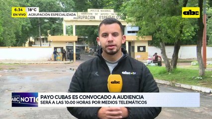 Video: Payo Cubas es convocado para audiencia