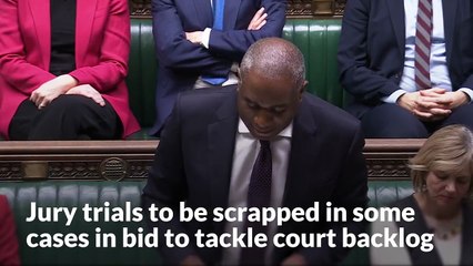 Jury trials to be scrapped in some cases in bid to tackle court backlog