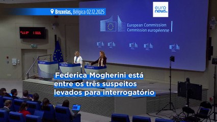 Ex-chefe da diplomacia da UE Federica Mogherini detida em investigação antifraude