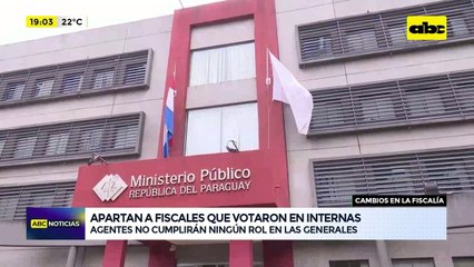Video: Apartan fiscales que votaron en internas