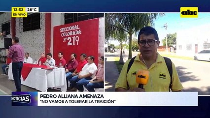 Alliana: ‘’No vamos a tolerar traición’'
