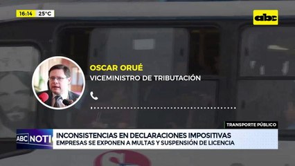 Video: Inconsistencias en declaraciones impositivas de transportistas