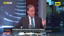 Hugo Cazal: ‘’Los maletines electorales estan totalmente lacrados y cerrados’'