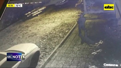 Video: Incendio del vehículo fue provocado