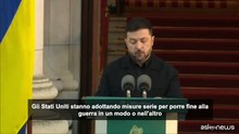 Zelensky: porre fine alla guerra davvero, non solo una tregua
