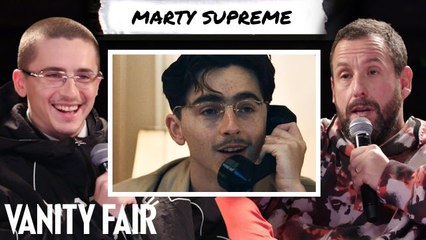 Timothée Chalamet & Adam Sandler Rewatch 'Dune,' 'Uncut Gems,' 'Marty Supreme' & More