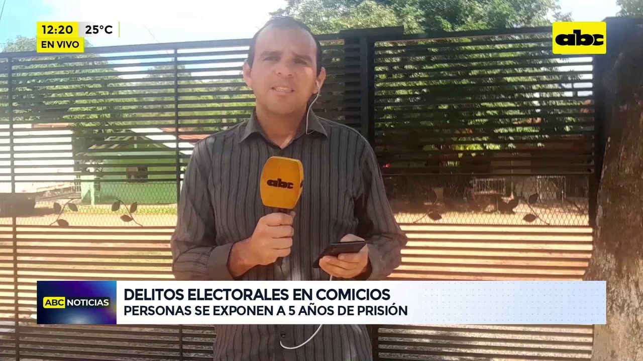 Video: Delitos electorales en comicios