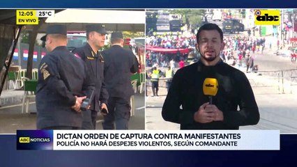 Video: Dictan orden de captura contra manifestantes