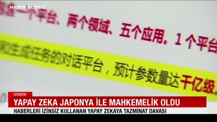 Yapay zeka Japonya ile mahkemelik oldu: "İçeriklerimizi izinsiz kullanıyor"