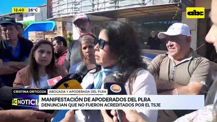 Video: Manifestación de apoderados del PLRA