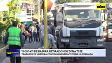 Video: 15.000 kg de basura retirados en zona del TSJE