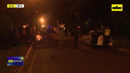 Video: Joven fue arrollada por ómnibus y falleció