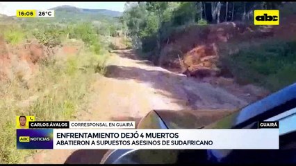 Video: Abatieron a supuestos asesinos de sudafricano