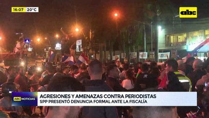 Video: Presentan denuncia por agresiones contra comunicadores