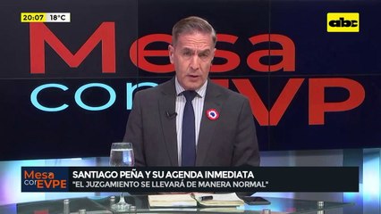 Video: Santiago Peña, ante el desafío medioambiental