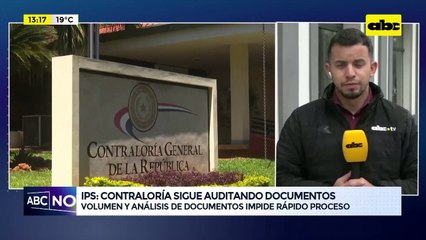 IPS: Contraloría sigue auditando documentos