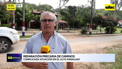 Video: Reparación precaria de caminos en Alto Paraguay