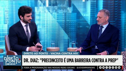 “Preconceito atrapalha prevenção”, alerta Dr. Diaz sobre HIV | DIRETO AO PONTO
