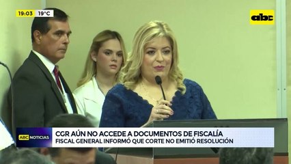 Video: Corte no firma resolución para que Contraloría acceda a documentos de la Fiscalía