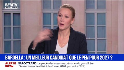 Inéligibilité de Marine Le Pen: "Tout indique qu'il y a une dimension politique", affirme Marion Maréchal