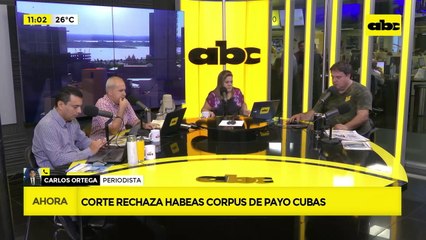 Video: Corte rechaza hábeas corpus de Paraguayo Cubas