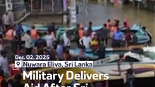 Military Delivers Aid After Sri Lanka Floods
