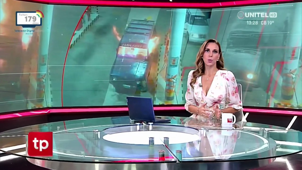 Incendio en auto: Uno de los niños quemados tiene lesiones en la cara, manos y tórax