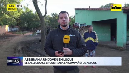 Video: Homicidio con arma de fuego en Luque