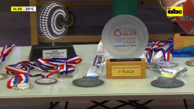 Video: ¡Oro para Paraguay en patinaje artístico!