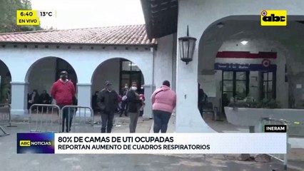 Video: 80% de camas de UTI ocupadas