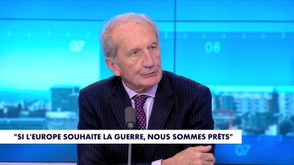Gérard Longuet : «Vladimir Poutine a toujours été dans une attitude de musculation»