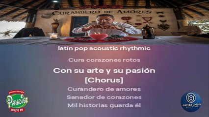 CURANDERO DE AMORES POR JAVIER LINDO M.