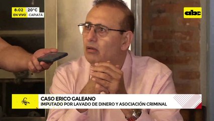 Video: Erico Galeano se aferra a sus fueros: “Yo soy inimputable”