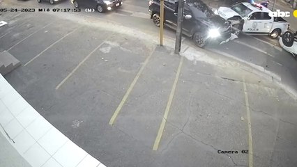 Accidente De Tránsito Involucra A Patrullera De La Policía Nacional