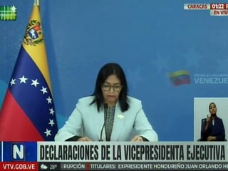 Vpdta. Rodríguez denunció robo de la empresa venezolana Citgo por parte de tribunal estadounidense