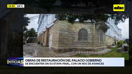 Video: Obras de restauración del Palacio de Gobierno