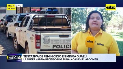Video: Tentativa de feminicidio en Minga Guazú