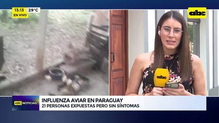 Influenza aviar en Paraguay: 21 personas expuestas pero sin síntomas