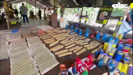 Detectan 15 campamentos "narcos" con cerca de 8 toneladas de marihuana