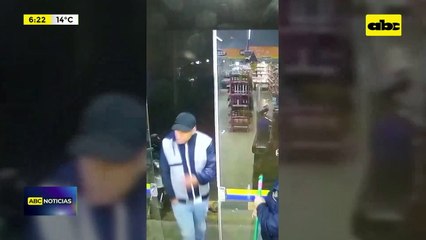 Video: Asaltan local comercial y se llevan G.950.000