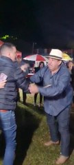 Concejal Departamental, Aníbal Oliver Del Partido Liberal Radical Auténtico Llega Con Una Turba  Y Atropella Una Fiesta Taurina En El Mercado Municipal De Acahay
