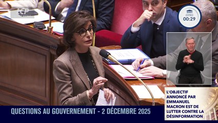 Questions au Gouvernement - Questions au Gouvernement du mardi 02 décembre 2025