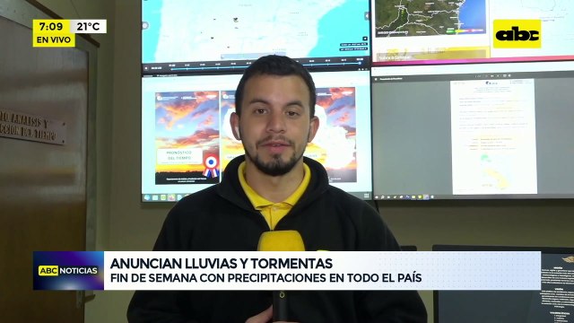 Video: Anuncian lluvias y precipitaciones para todo el país