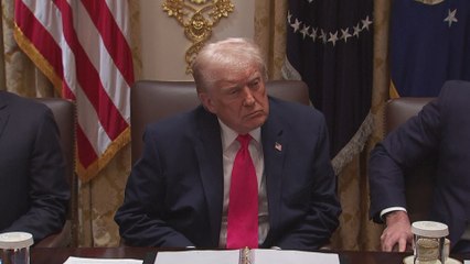 Trump Struggles to Stay Awake During Agriculture Secretary’s Cabinet Speech