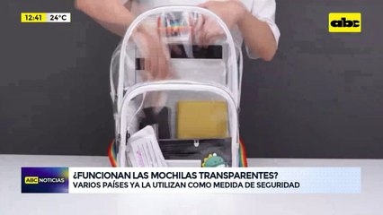 Video: ¿Funcionan las mochilas transparentes?