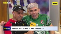 Video: Julio Enciso y el mano a mano con ABC TV